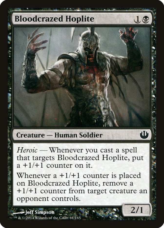 Bloodcrazed Hoplite [Journey into Nyx] | Tables and Towers