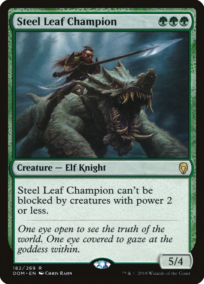 Steel Leaf Champion [Dominaria] | Tables and Towers