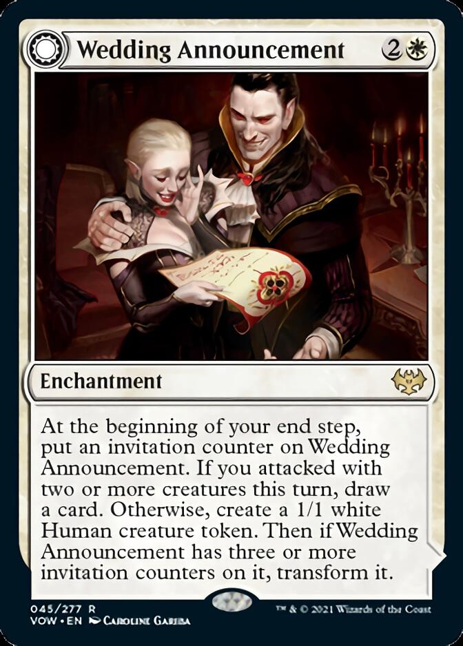 Wedding Announcement // Wedding Festivity [Innistrad: Crimson Vow] | Tables and Towers