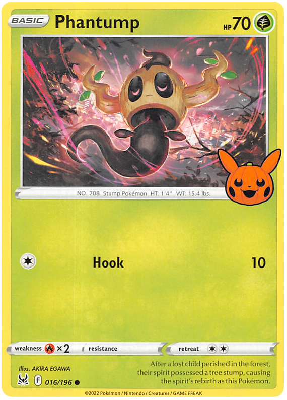 Phantump (016/196) [Trick or Trade 2023] | Tables and Towers