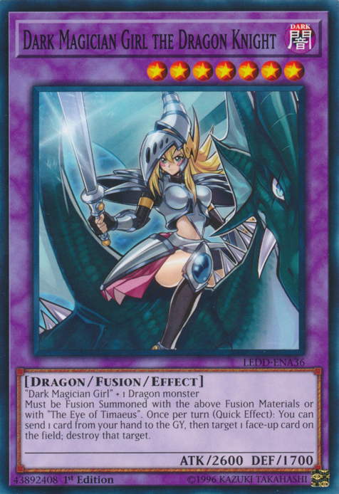 Dark Magician Girl the Dragon Knight [LEDD-ENA36] Common | Tables and Towers