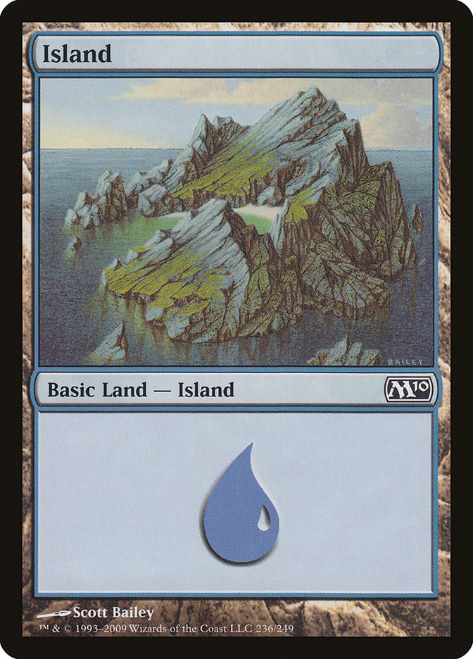 Island (236) [Magic 2010] | Tables and Towers