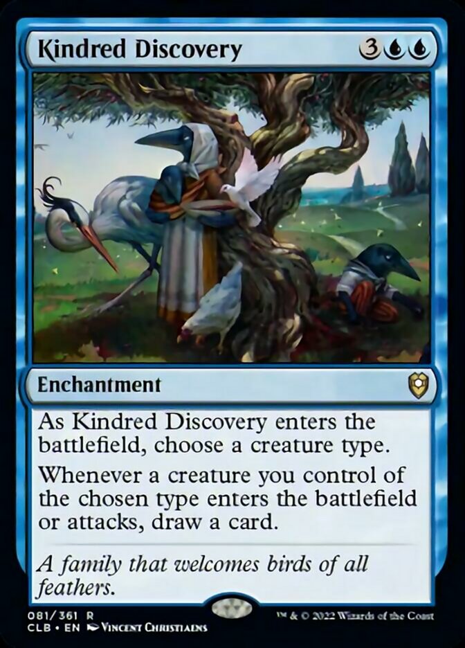 Kindred Discovery [Commander Legends: Battle for Baldur's Gate] | Tables and Towers