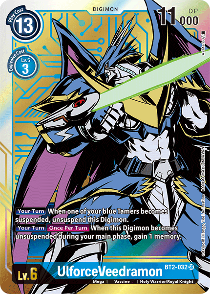 UlforceVeedramon [BT2-032] (Alternate Art) [Release Special Booster Ver.1.5] | Tables and Towers