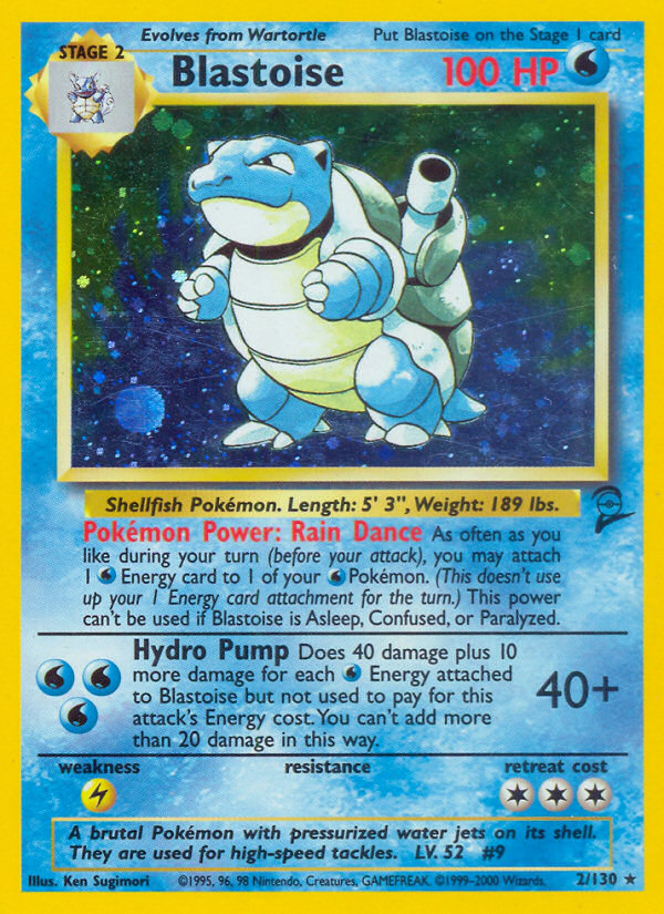 Blastoise (2/130) [Base Set 2] | Tables and Towers