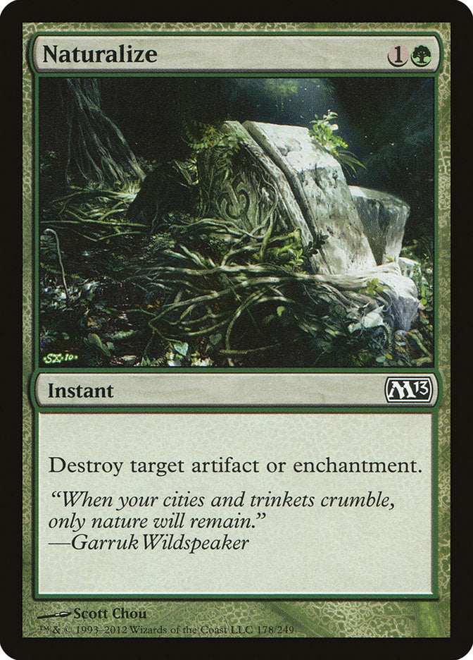 Naturalize [Magic 2013] | Tables and Towers