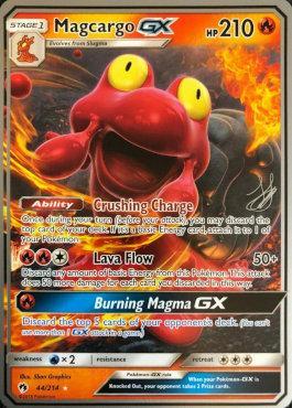 Magcargo GX (44/212) (Perfection - Henry Brand) [World Championships 2019] | Tables and Towers