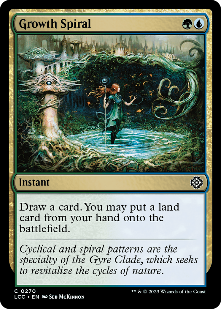 Growth Spiral [The Lost Caverns of Ixalan Commander] | Tables and Towers