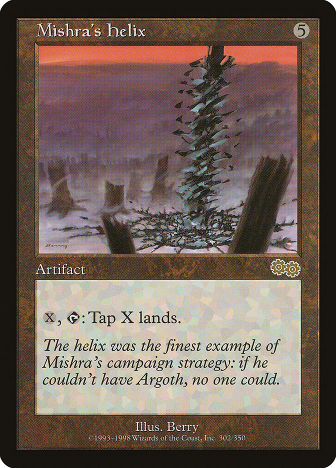 Mishra's Helix [Urza's Saga] | Tables and Towers