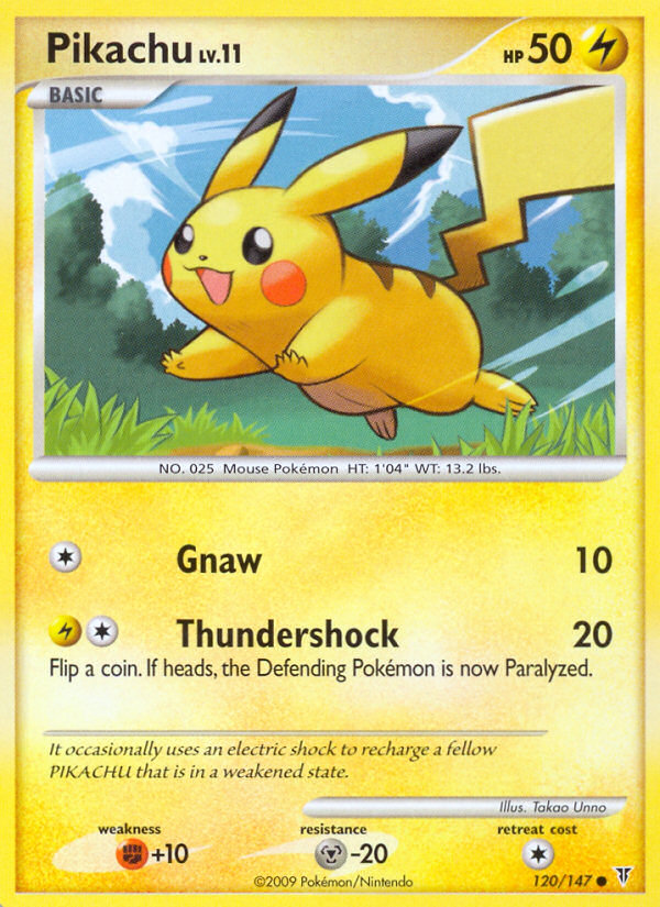 Pikachu (120/147) [Platinum: Supreme Victors] | Tables and Towers