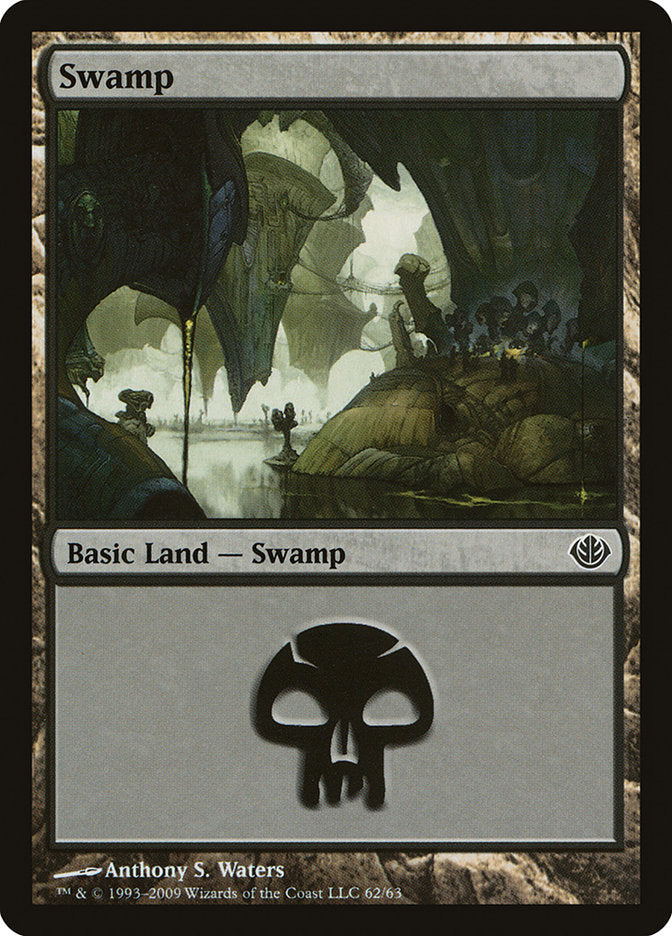 Swamp (62) [Duel Decks: Garruk vs. Liliana] | Tables and Towers