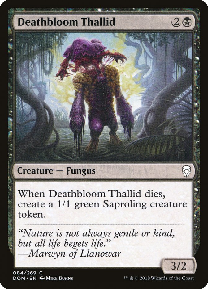 Deathbloom Thallid [Dominaria] | Tables and Towers