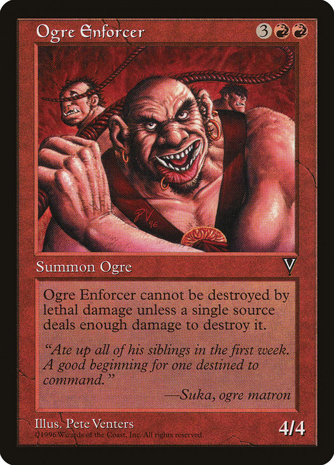 Ogre Enforcer [Visions] | Tables and Towers