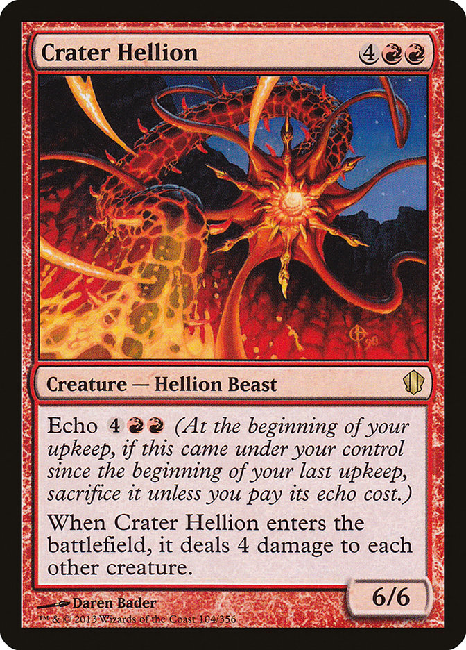 Crater Hellion [Commander 2013] | Tables and Towers