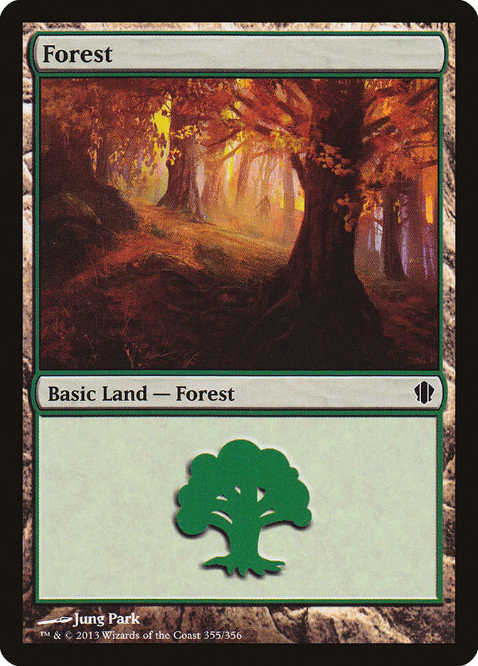 Forest (355) [Commander 2013] | Tables and Towers