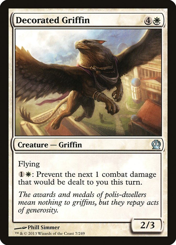 Decorated Griffin [Theros] | Tables and Towers