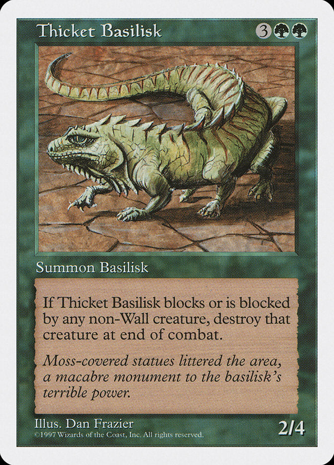 Thicket Basilisk [Fifth Edition] | Tables and Towers