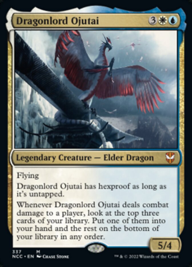 Dragonlord Ojutai [Streets of New Capenna Commander] | Tables and Towers