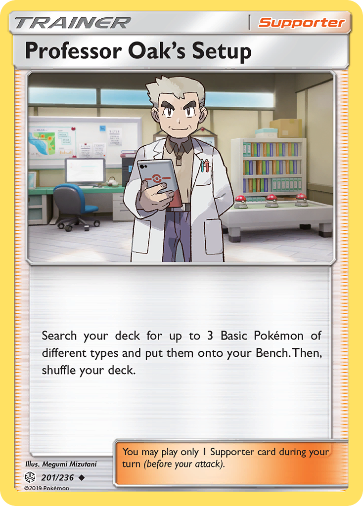 Professor Oak's Setup (201/236) [Sun & Moon: Cosmic Eclipse] | Tables and Towers