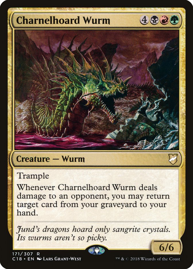 Charnelhoard Wurm [Commander 2018] | Tables and Towers