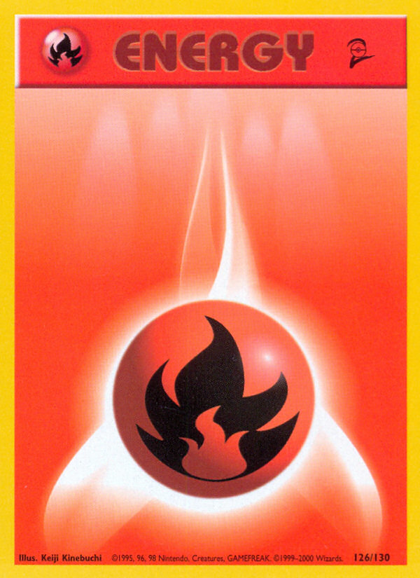 Fire Energy (126/130) [Base Set 2] | Tables and Towers