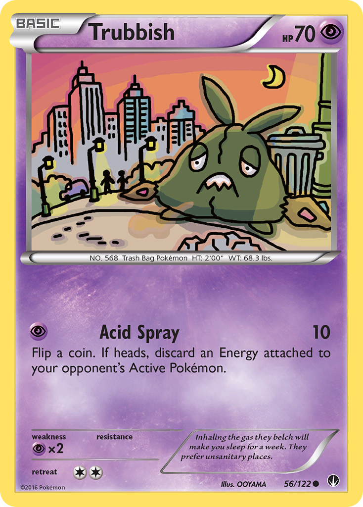 Trubbish (56/122) [XY: BREAKpoint] | Tables and Towers