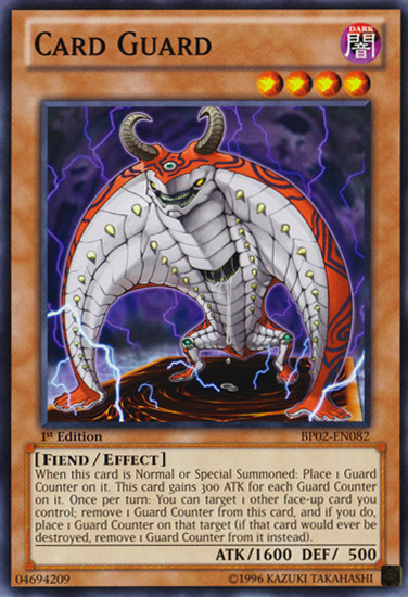 Card Guard [BP02-EN082] Mosaic Rare | Tables and Towers