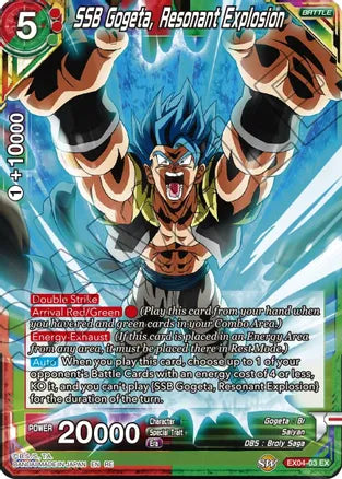 SSB Gogeta, Resonant Explosion (EX04-03) [Mythic Booster] | Tables and Towers