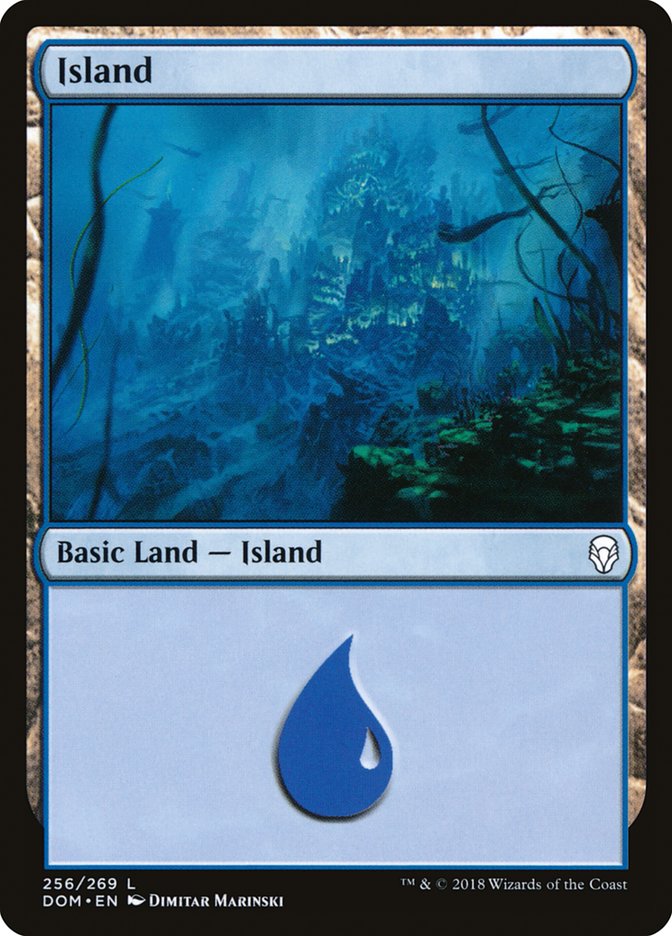 Island (256) [Dominaria] | Tables and Towers