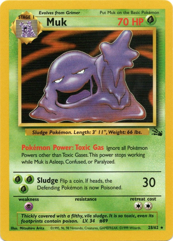 Muk (28/62) [Fossil Unlimited] | Tables and Towers