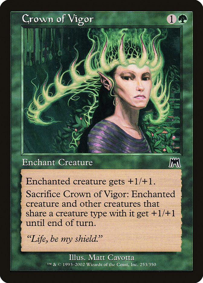 Crown of Vigor [Onslaught] | Tables and Towers