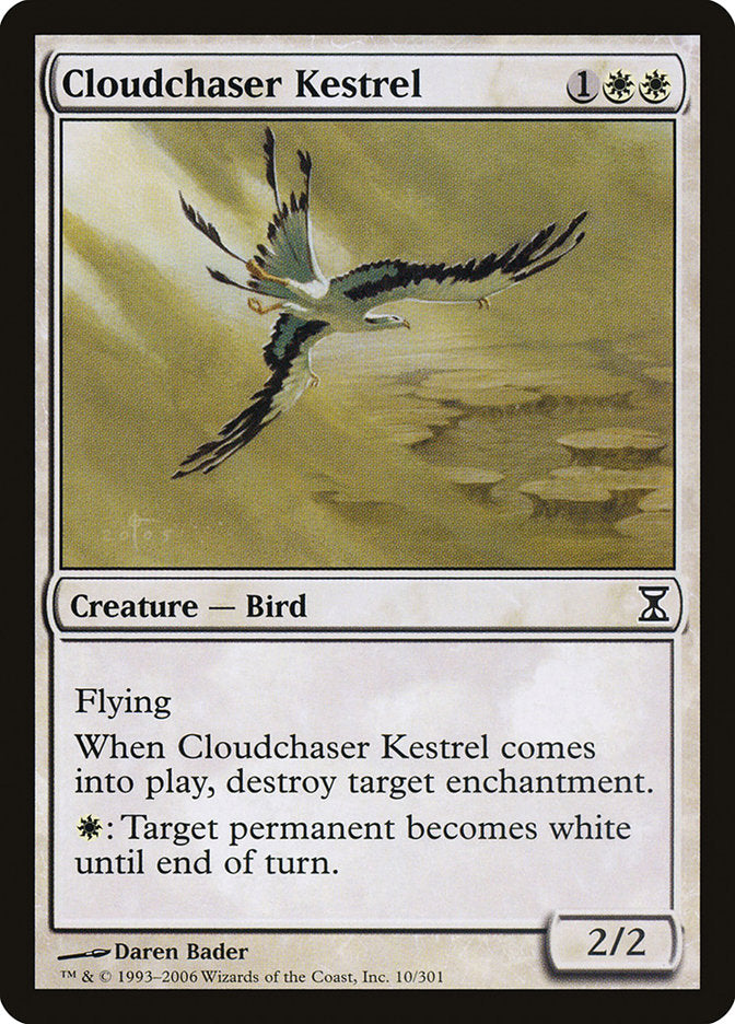 Cloudchaser Kestrel [Time Spiral] | Tables and Towers