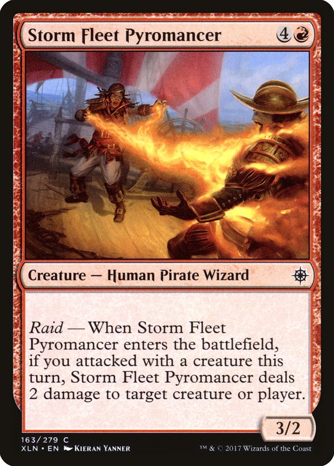 Storm Fleet Pyromancer [Ixalan] | Tables and Towers