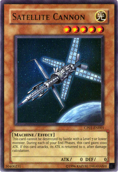 Satellite Cannon [CP01-EN001] Ultra Rare | Tables and Towers