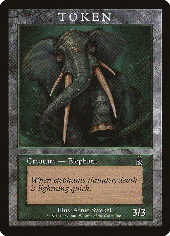 Elephant Token [Magic Player Rewards 2002] | Tables and Towers