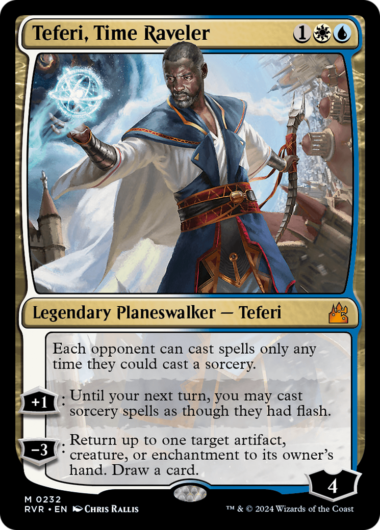 Teferi, Time Raveler [Ravnica Remastered] | Tables and Towers