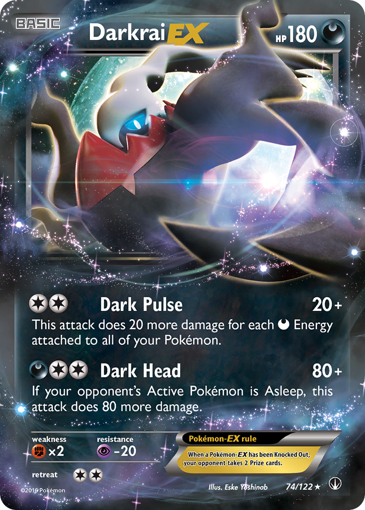 Darkrai EX (74/122) [XY: BREAKpoint] | Tables and Towers