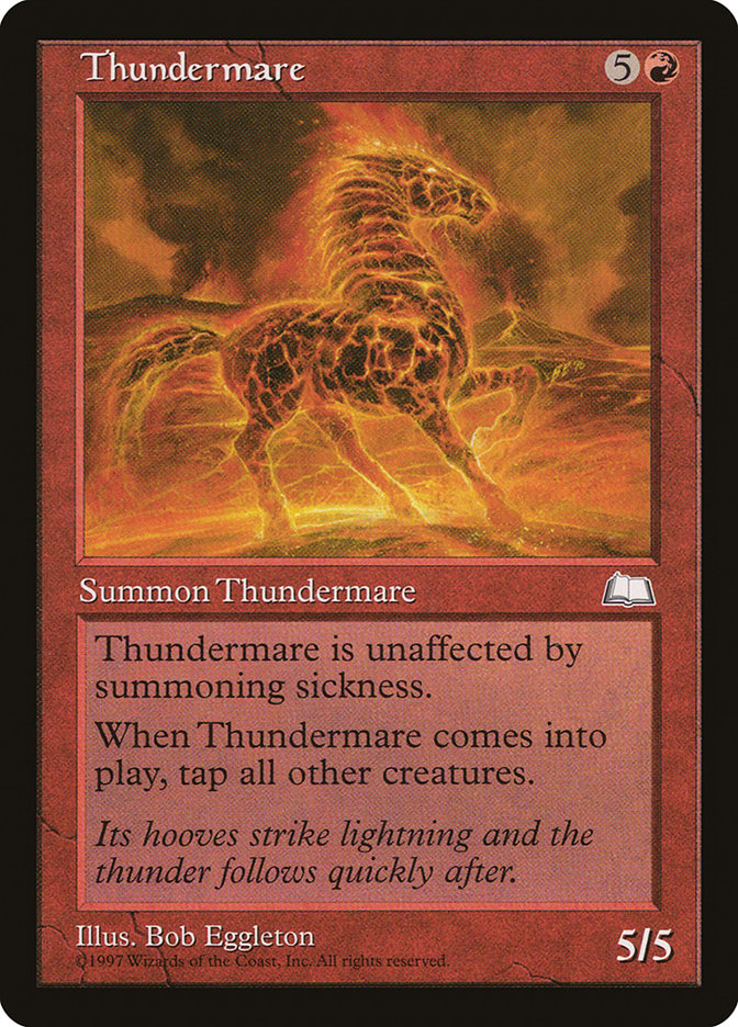 Thundermare [Weatherlight] | Tables and Towers