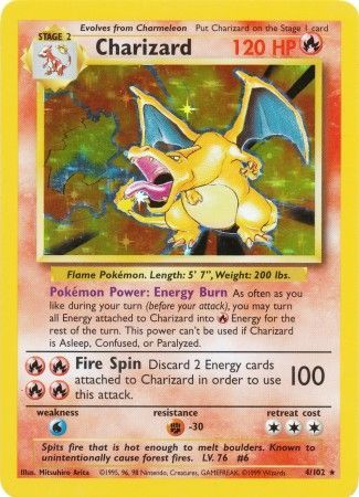 Charizard (4/102) [Base Set Unlimited] | Tables and Towers