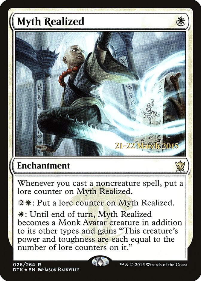 Myth Realized [Dragons of Tarkir Prerelease Promos] | Tables and Towers