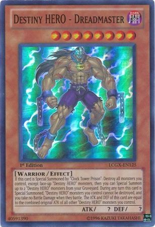 Destiny HERO - Dreadmaster [LCGX-EN125] Super Rare | Tables and Towers