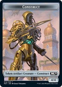 Construct // Soldier Double-Sided Token [Core Set 2021 Tokens] | Tables and Towers