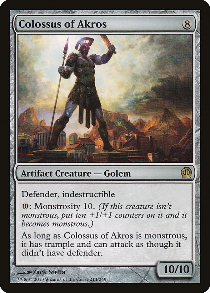 Colossus of Akros [Theros] | Tables and Towers