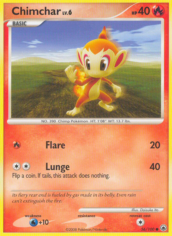 Chimchar (56/100) [Diamond & Pearl: Majestic Dawn] | Tables and Towers