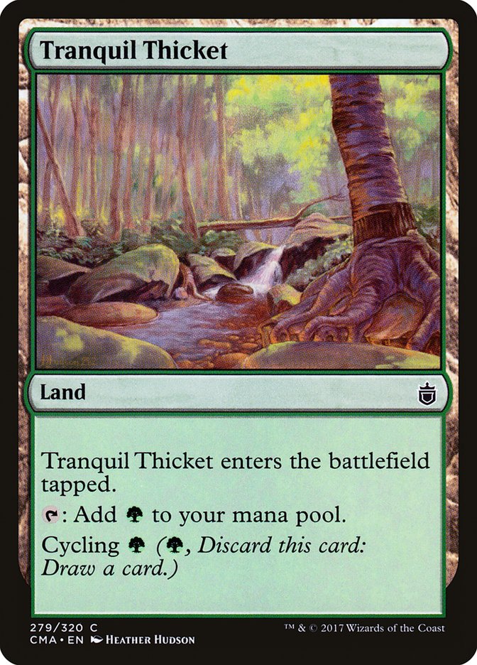 Tranquil Thicket [Commander Anthology] | Tables and Towers