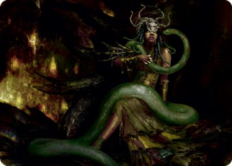 Saryth, the Viper's Fang Art Card [Innistrad: Midnight Hunt Art Series] | Tables and Towers