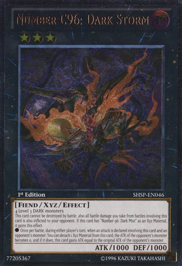 Number C96: Dark Storm (UTR) [SHSP-EN046] Ultimate Rare | Tables and Towers