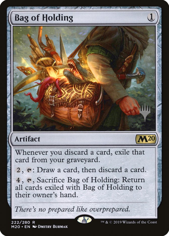 Bag of Holding (Promo Pack) [Core Set 2020 Promos] | Tables and Towers