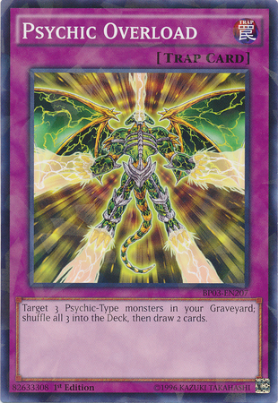 Psychic Overload [BP03-EN207] Shatterfoil Rare | Tables and Towers