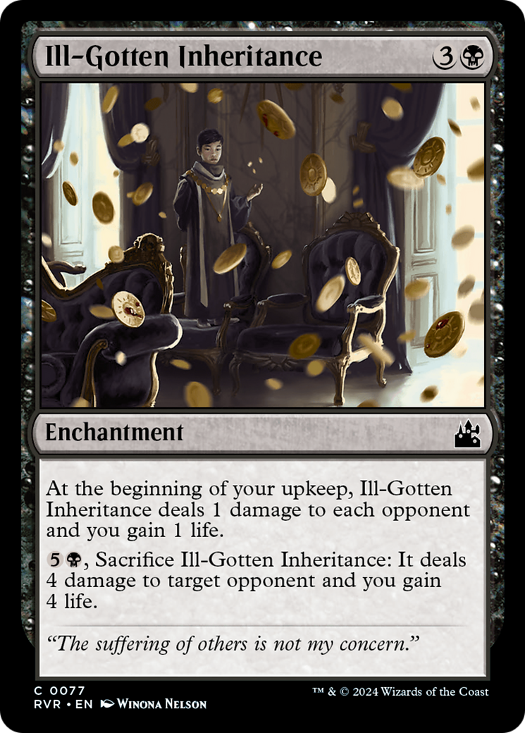 Ill-Gotten Inheritance [Ravnica Remastered] | Tables and Towers